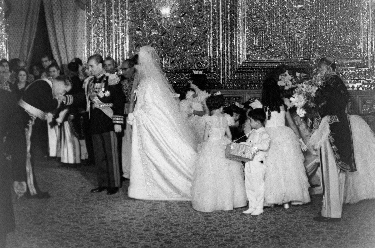 The Royal Wedding - Queen Farah Pahlavi