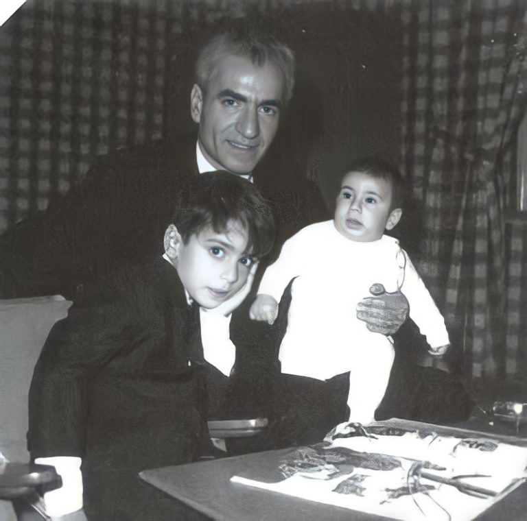 Prince Alireza Pahlavi - Queen Farah Pahlavi