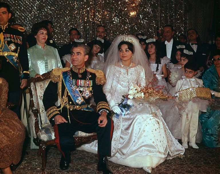 The Royal Wedding - Queen Farah Pahlavi