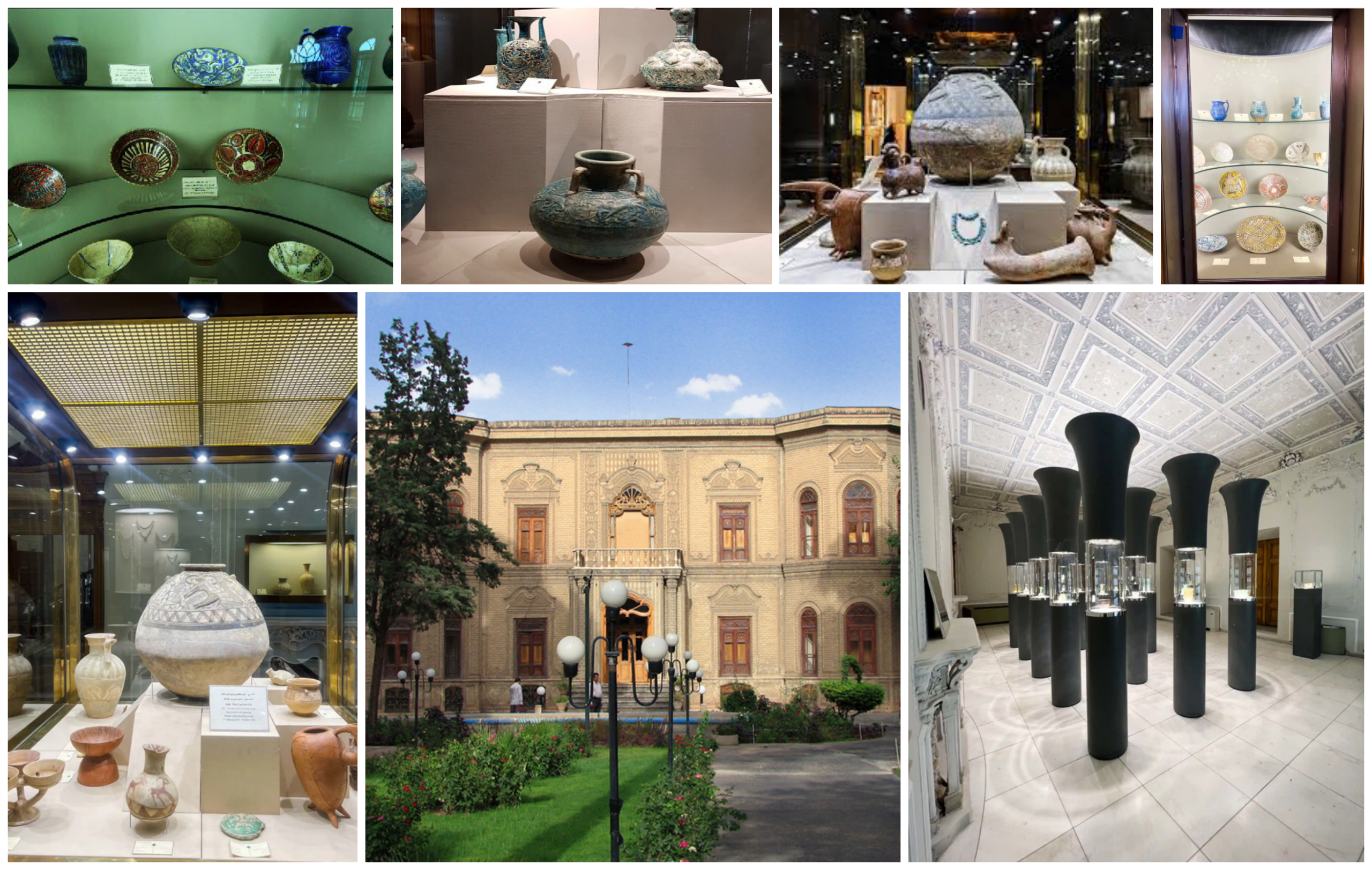 Tehran Museum of Ancient Ceramics and Glass works